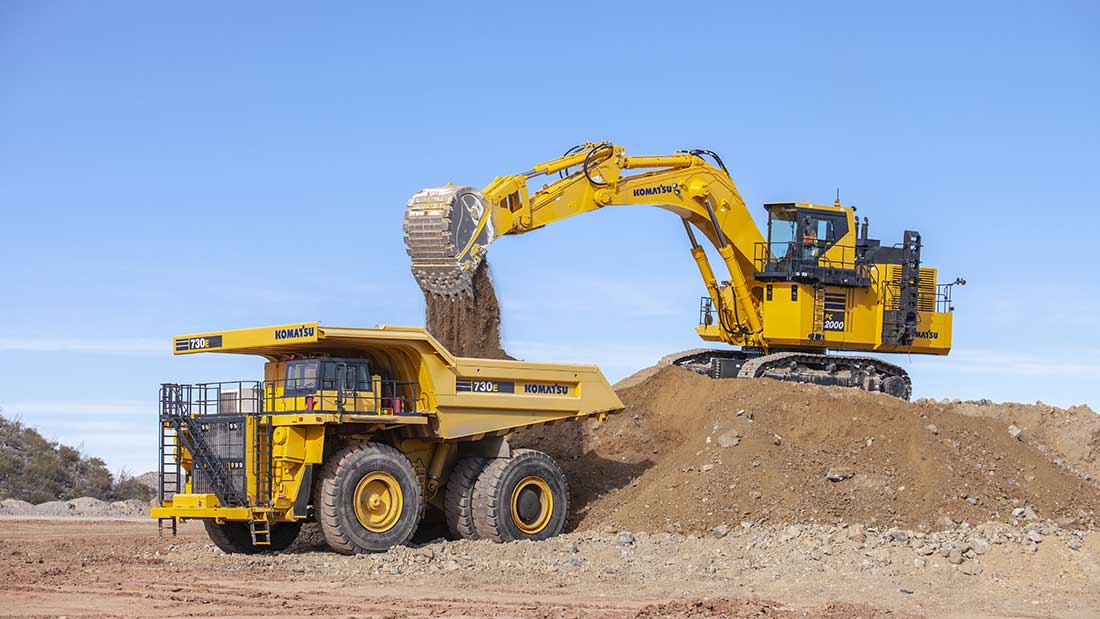 Komatsu PC2000 730E new