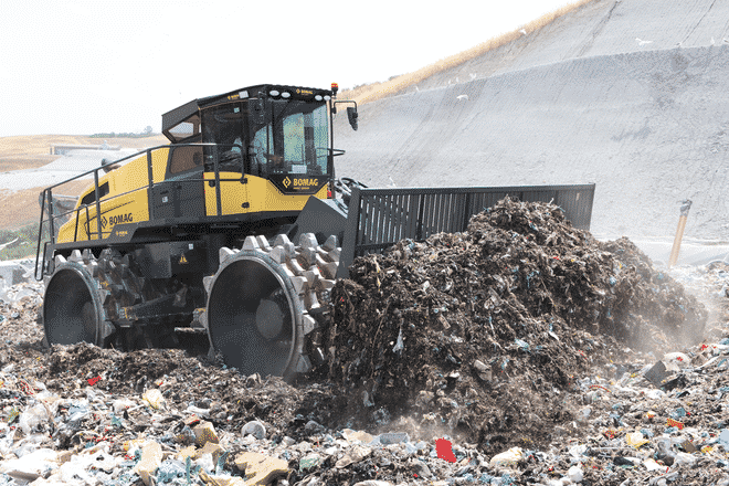 Bomag BC 1173 RB 5 Landfill Compactor 3