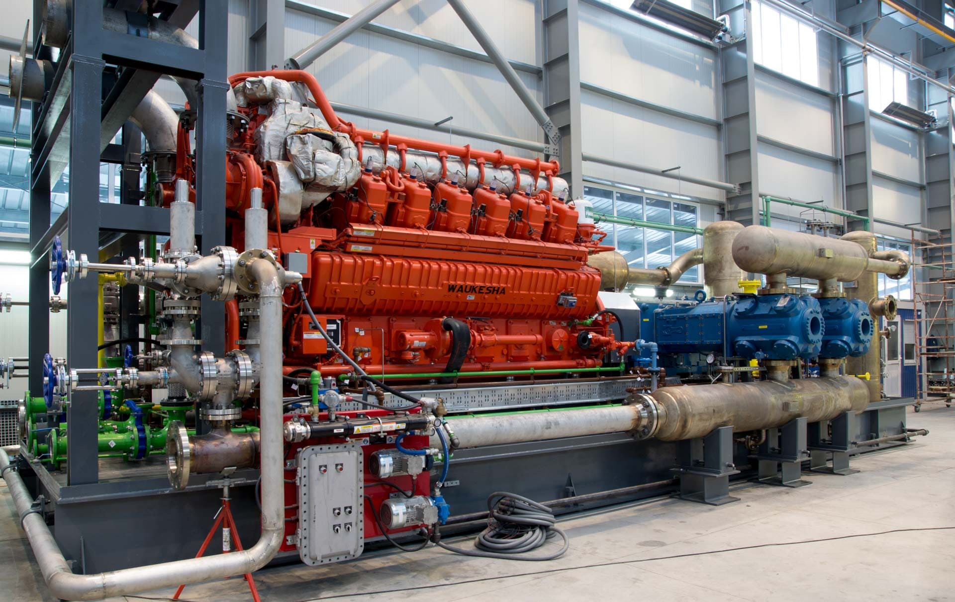 New Engine with Compressors New Engine with Compressors